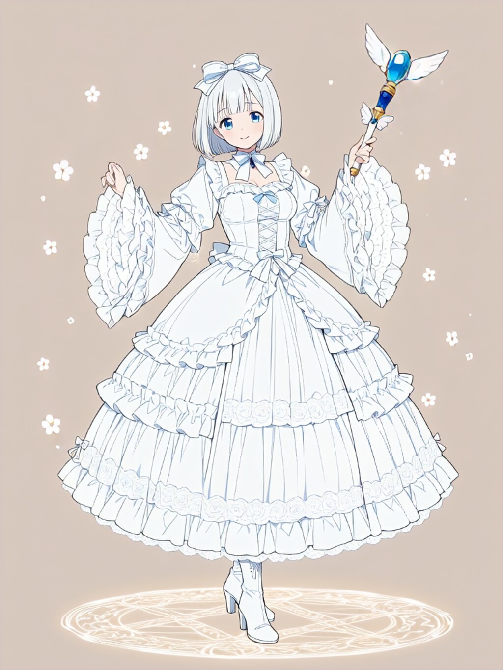 変身！真帆少女 光莉【パラパライラスト４０】