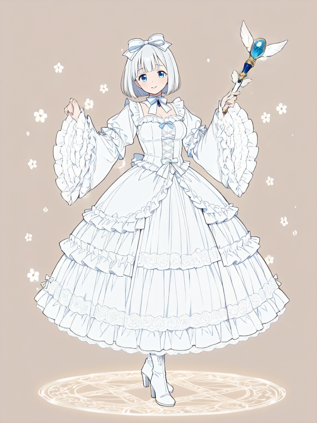 変身！真帆少女 光莉【パラパライラスト４０】