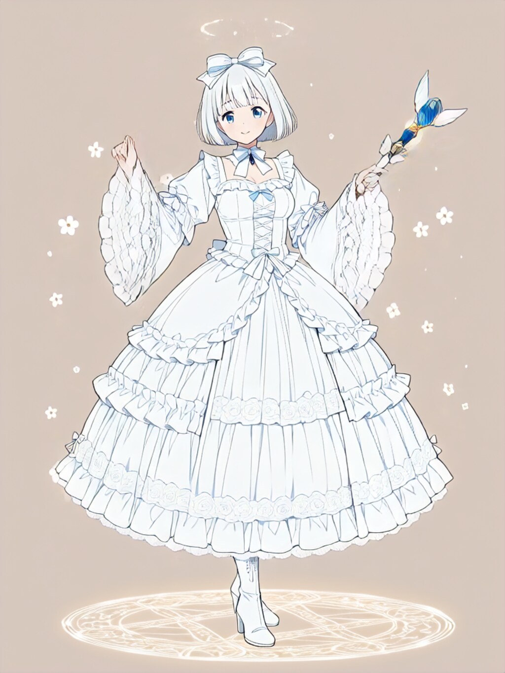 変身！真帆少女 光莉【パラパライラスト４０】