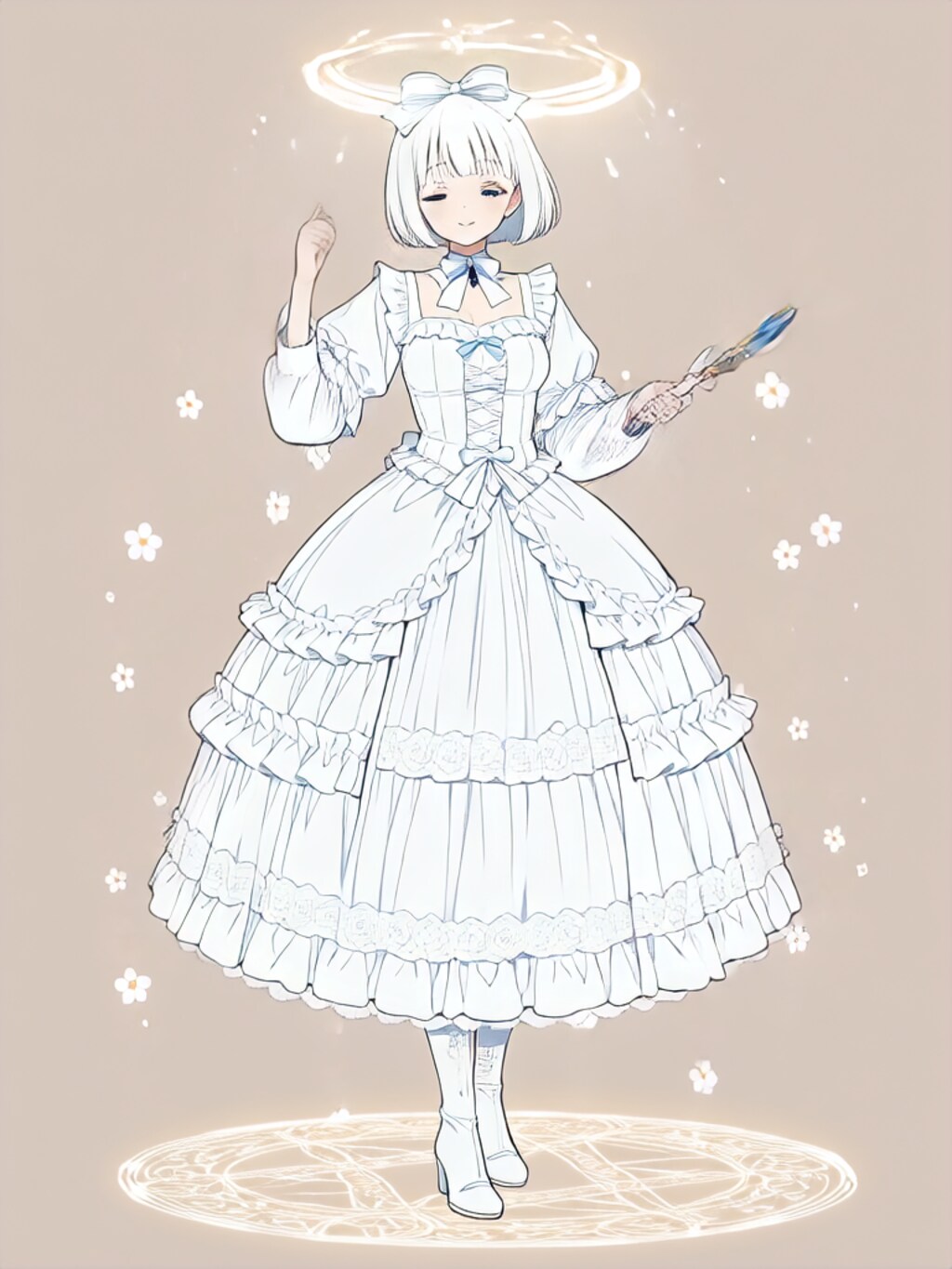 変身！真帆少女 光莉【パラパライラスト４０】