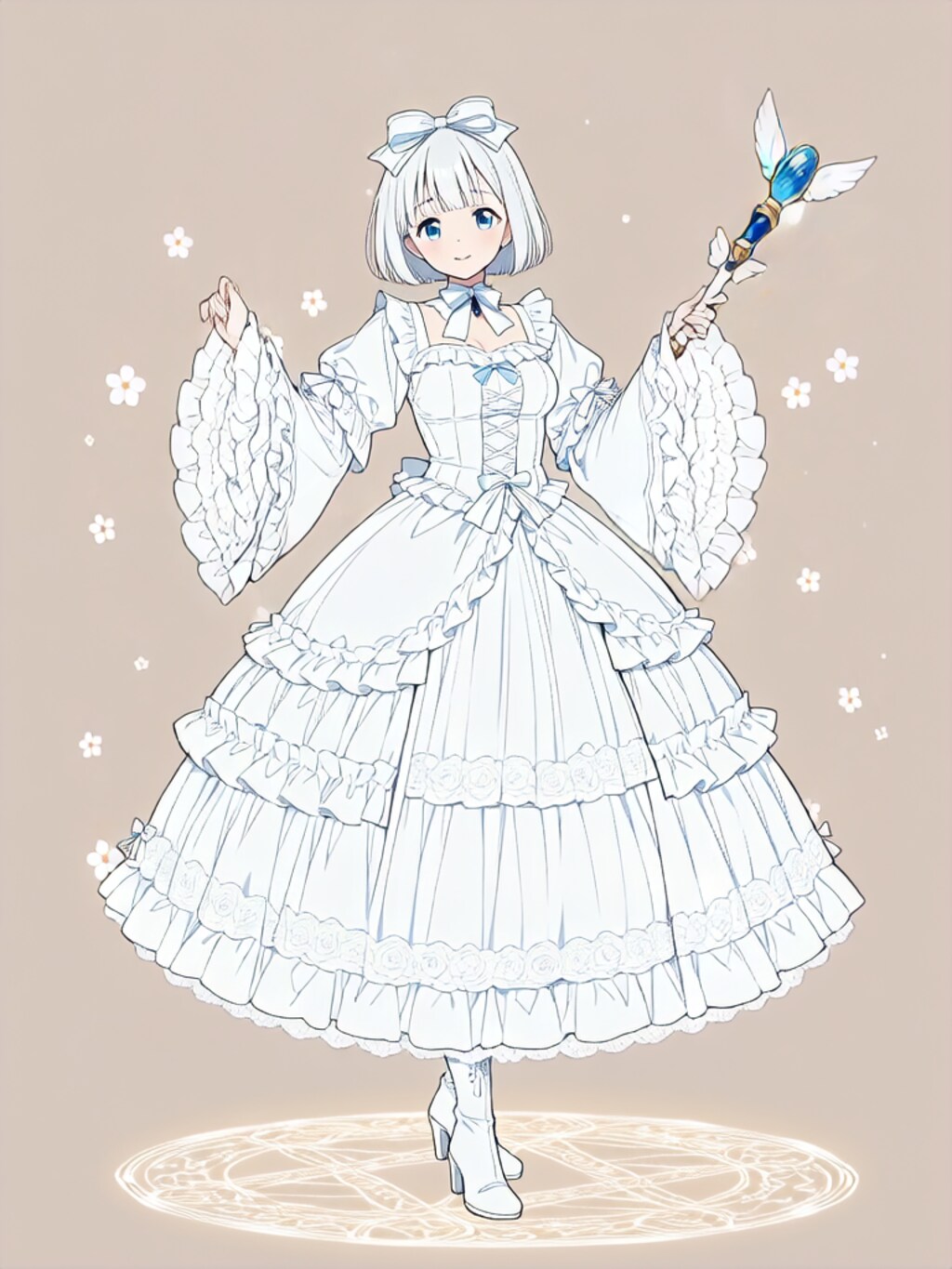 変身！真帆少女 光莉【パラパライラスト４０】