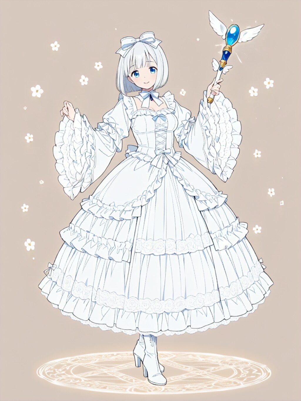 変身！真帆少女 光莉【パラパライラスト４０】