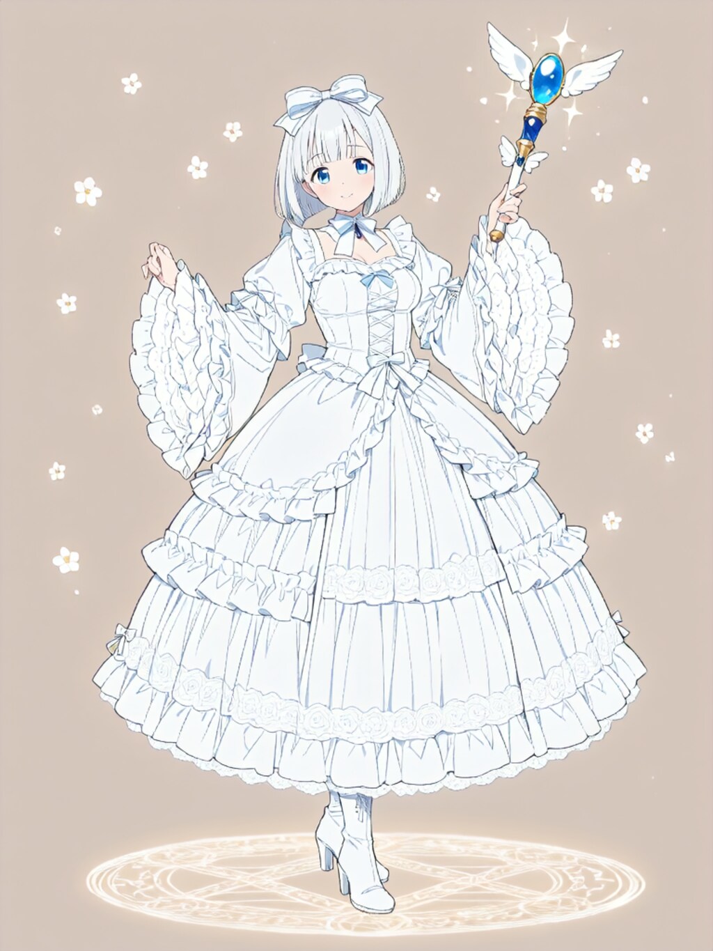 変身！真帆少女 光莉【パラパライラスト４０】