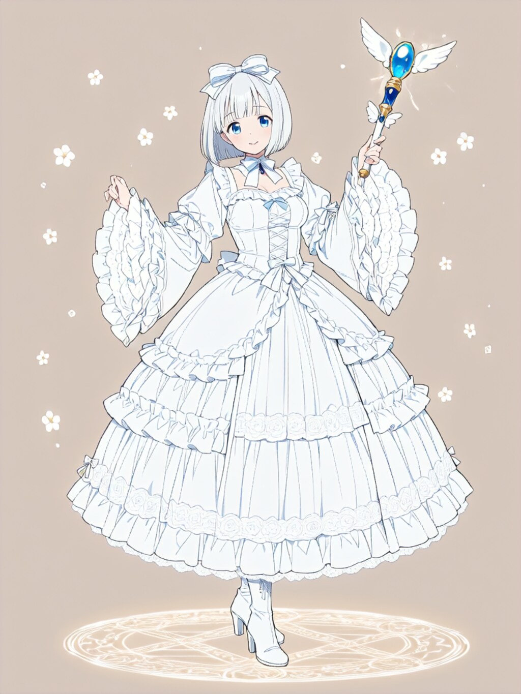 変身！真帆少女 光莉【パラパライラスト４０】