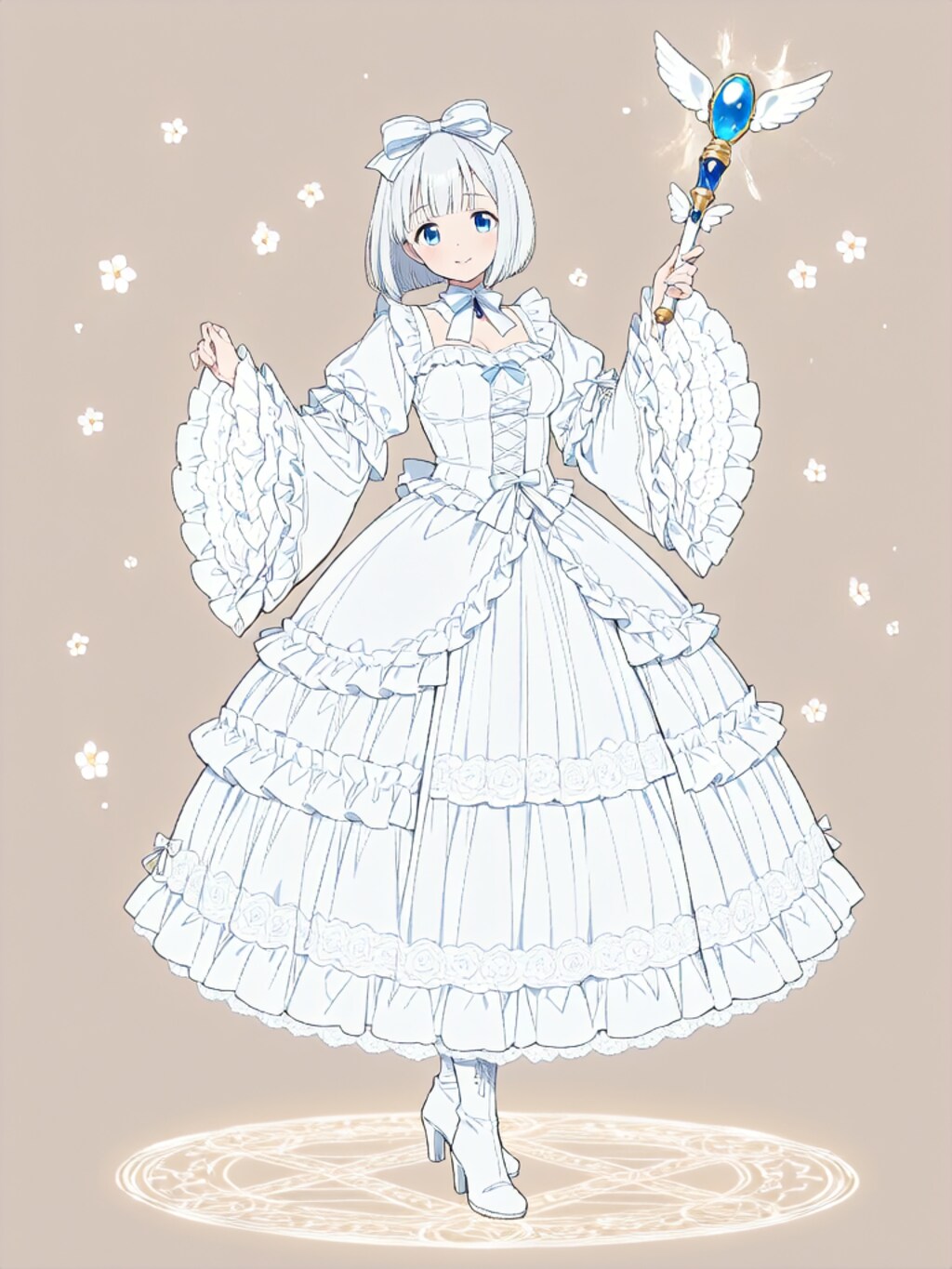 変身！真帆少女 光莉【パラパライラスト４０】