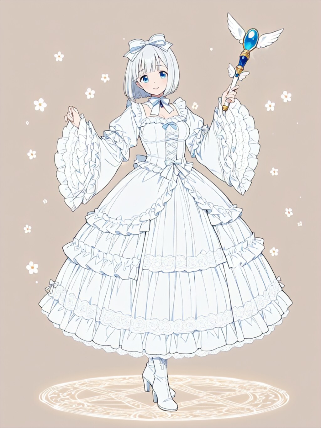 変身！真帆少女 光莉【パラパライラスト４０】