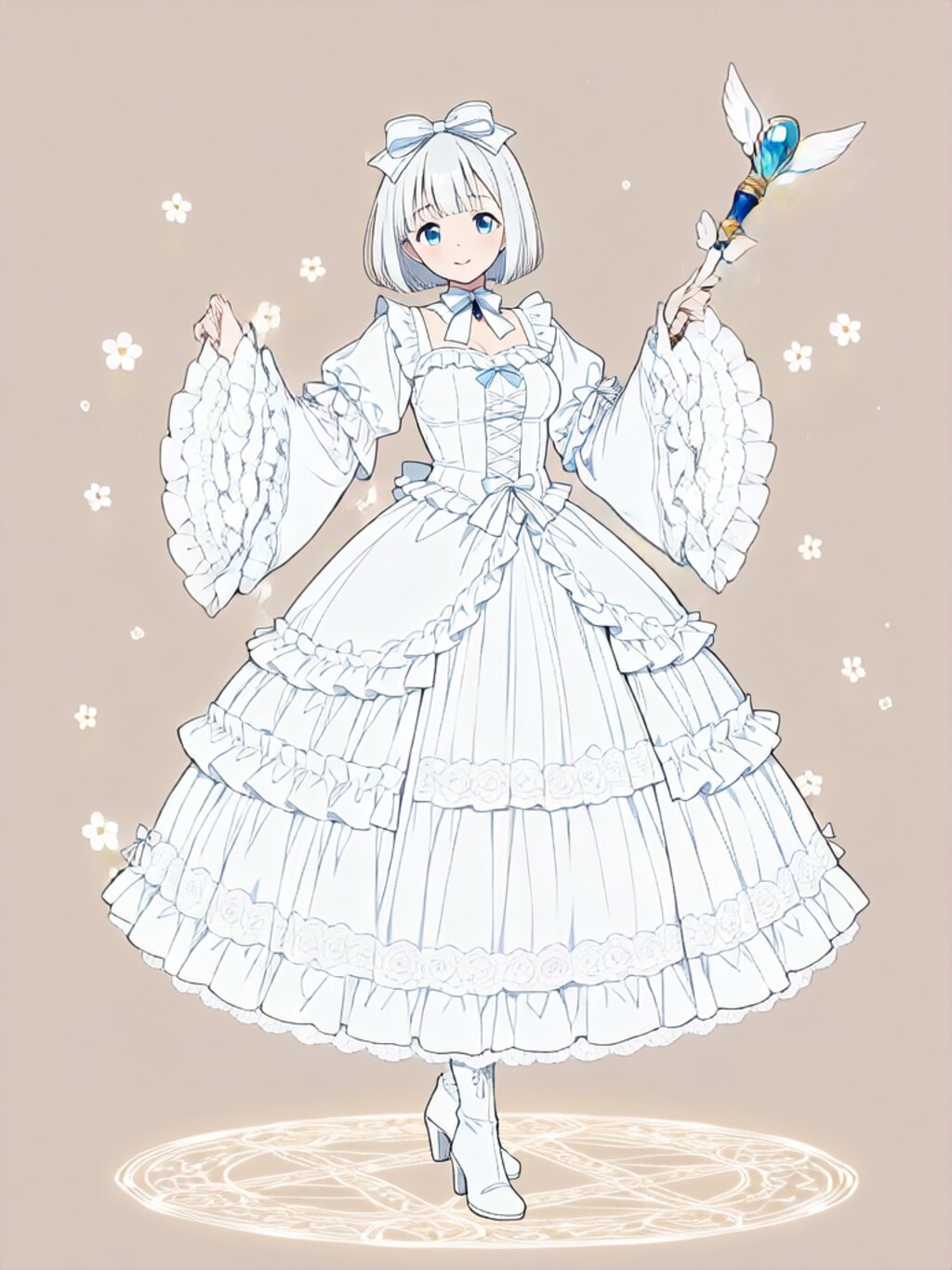 変身！真帆少女 光莉【パラパライラスト４０】