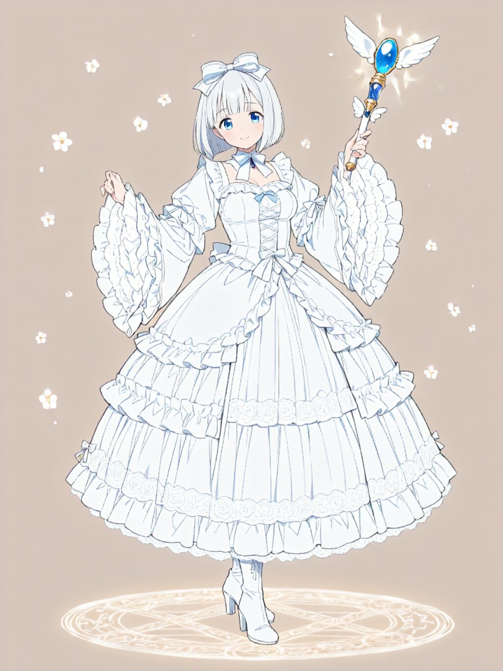 変身！真帆少女 光莉【パラパライラスト４０】