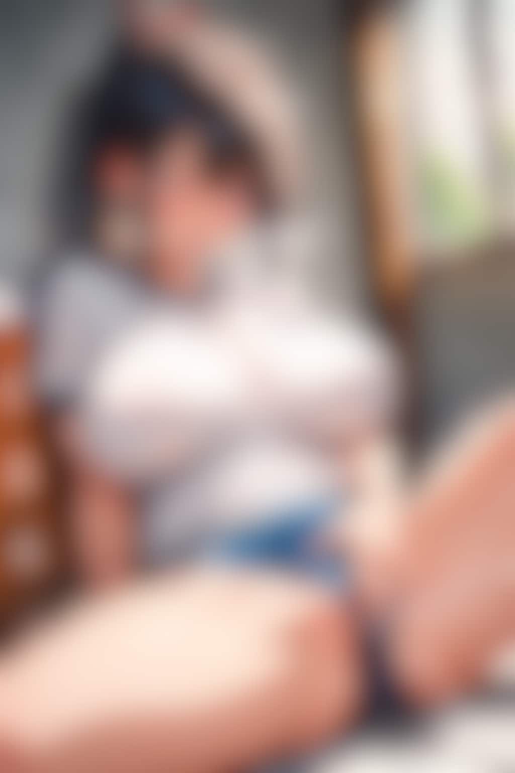 爆乳ブルマ少女が体育倉庫で慰めていた(6)