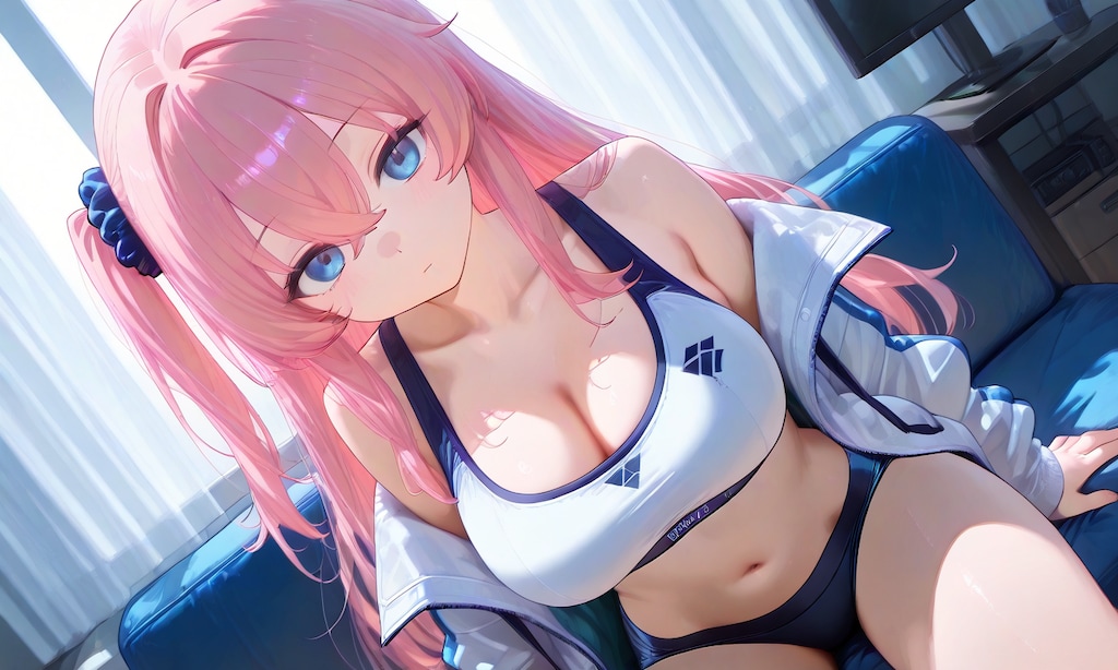 サイドテールの少女