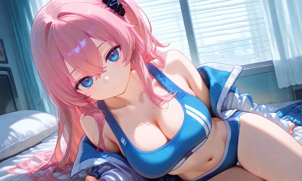 サイドテールの少女