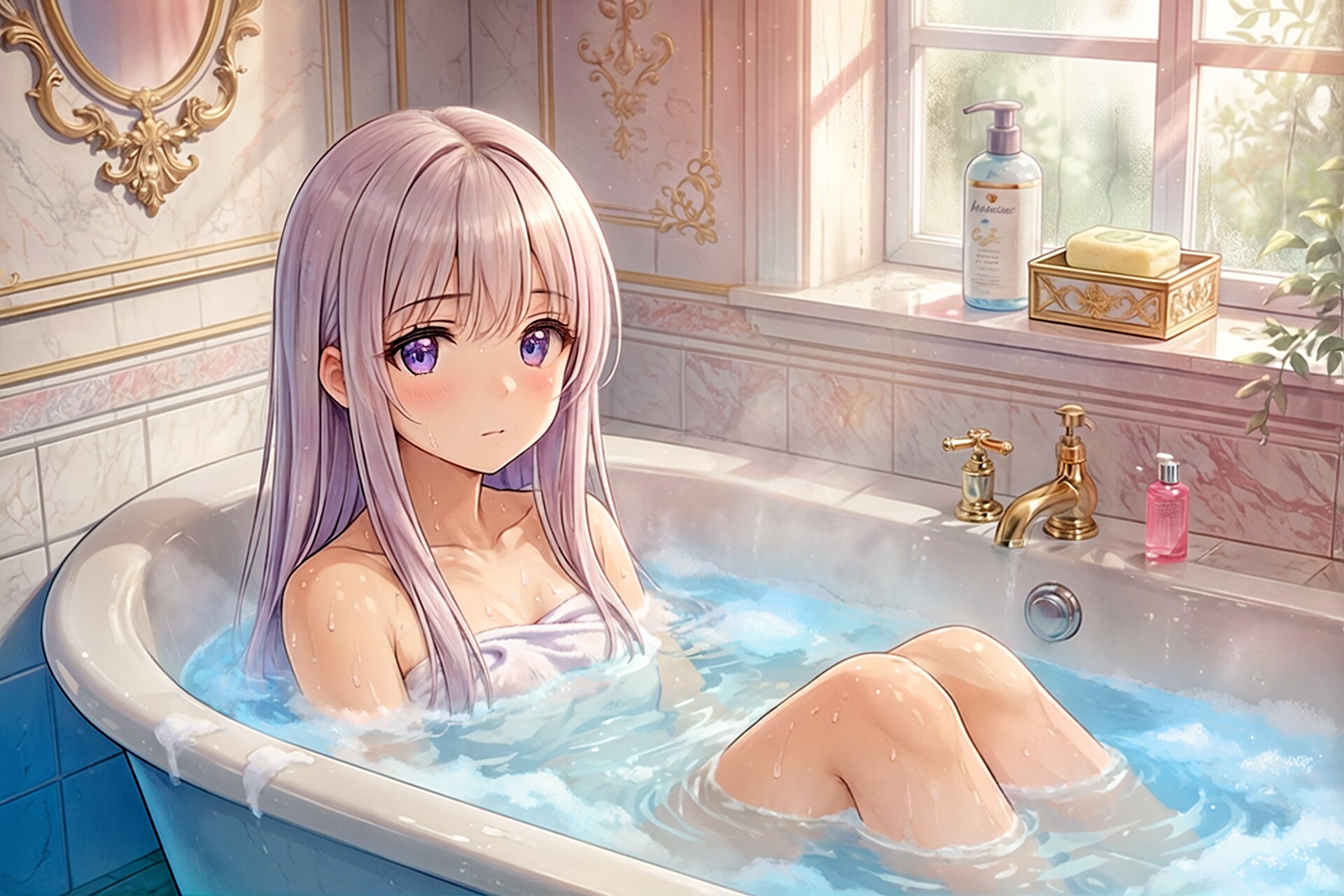 朝のバスタイム ～Morning Light Bath～
