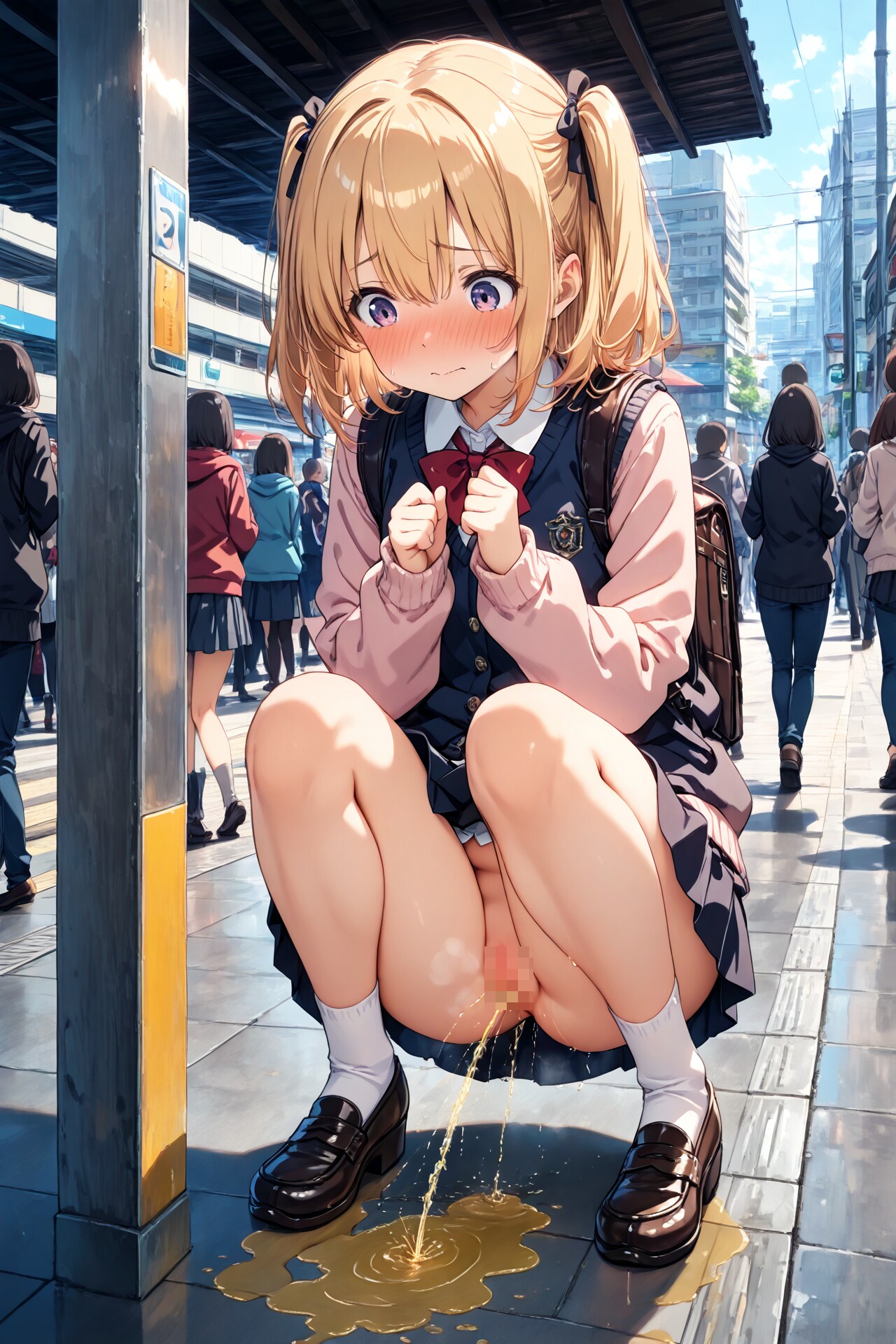街中でおもらししちゃった娘(26)