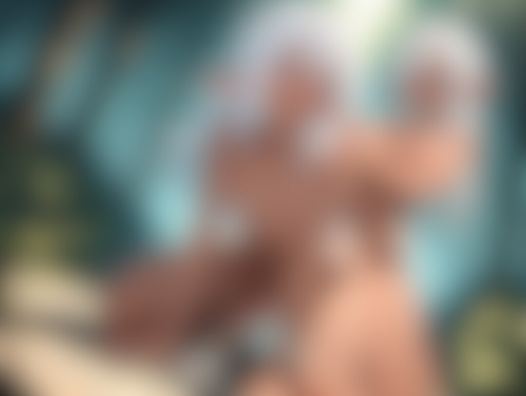 男の娘とふたなりのダークエルフ/femboy and futanari dark elf