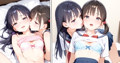 お姉さまとお泊り会 P-136
