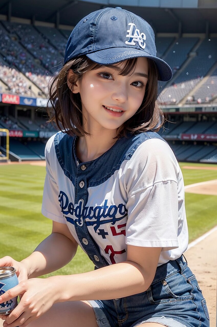 （40枚）まどか先生@2024/06/14_野球観戦②
