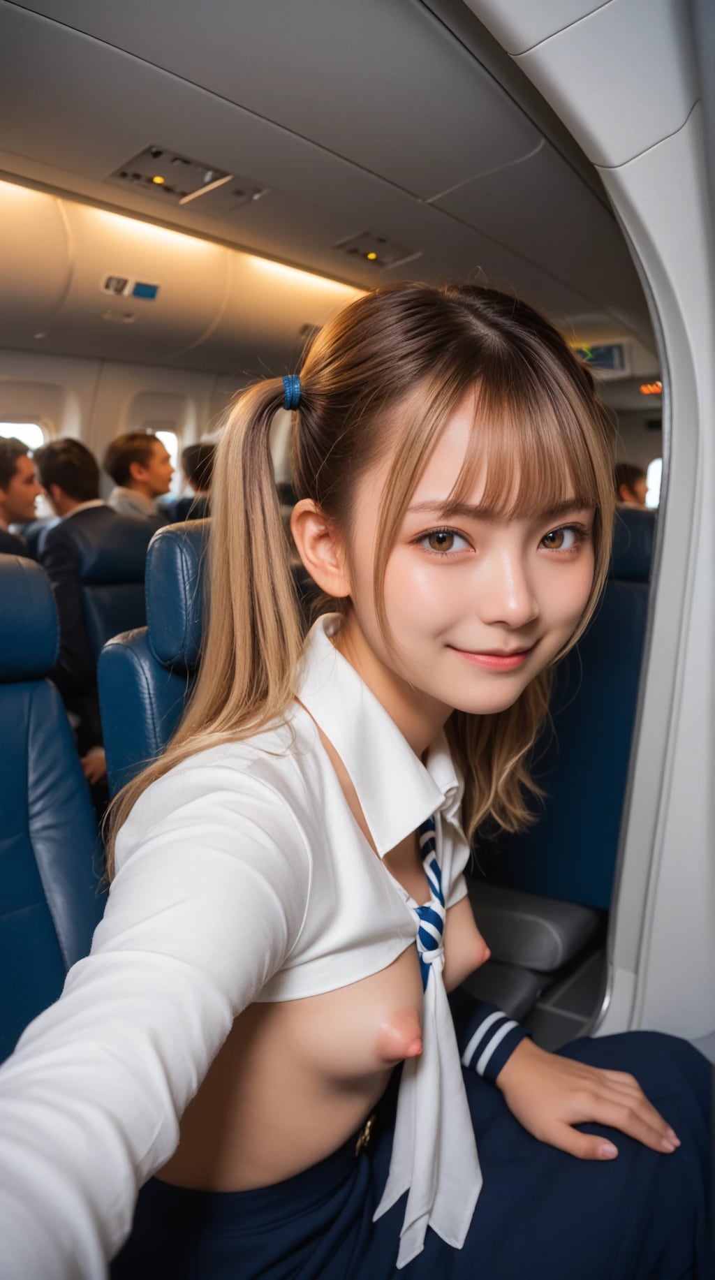 金髪ぱいんアテンダントちゃん〈全体公開〉