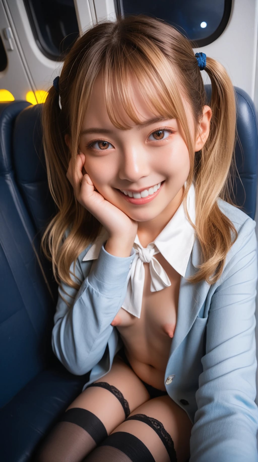 金髪ぱいんアテンダントちゃん〈全体公開〉