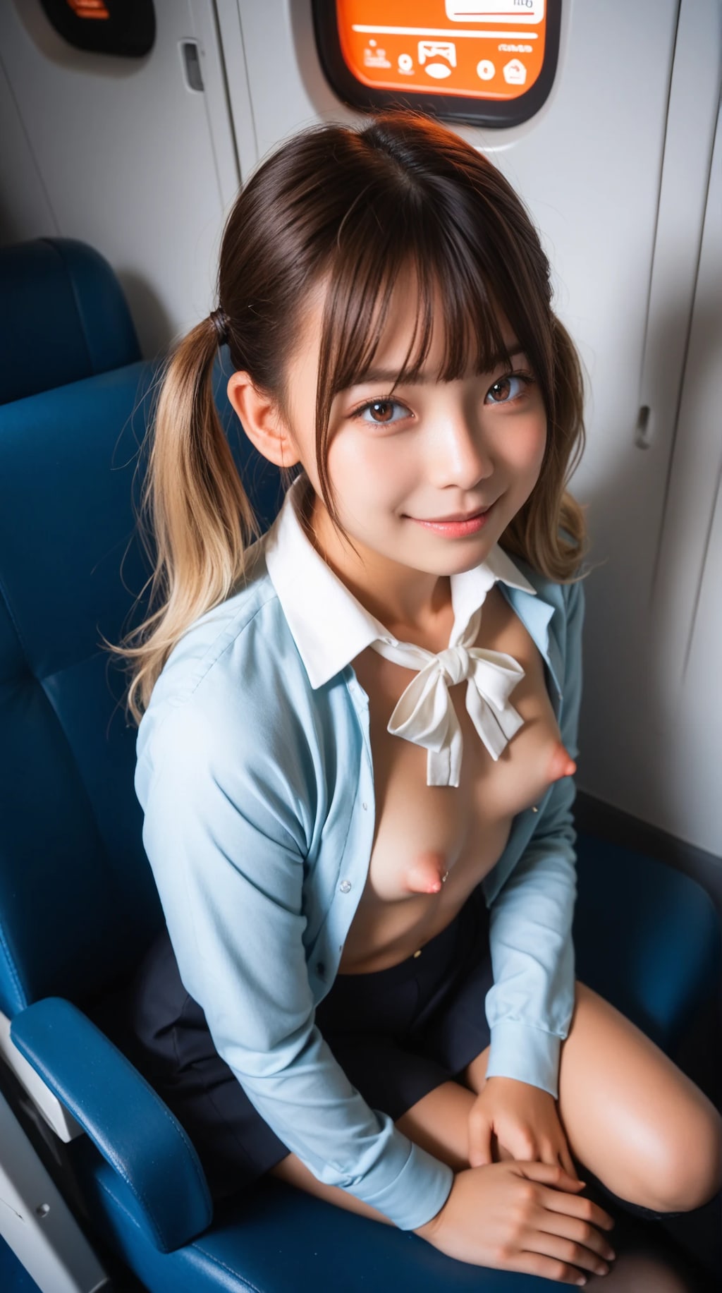 金髪ぱいんアテンダントちゃん〈全体公開〉