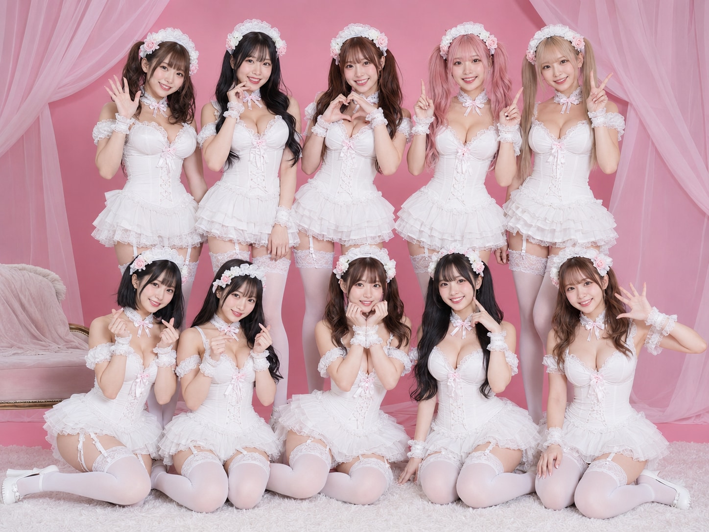 [2枚]ちょっぴりセクシーな激カワアイドル