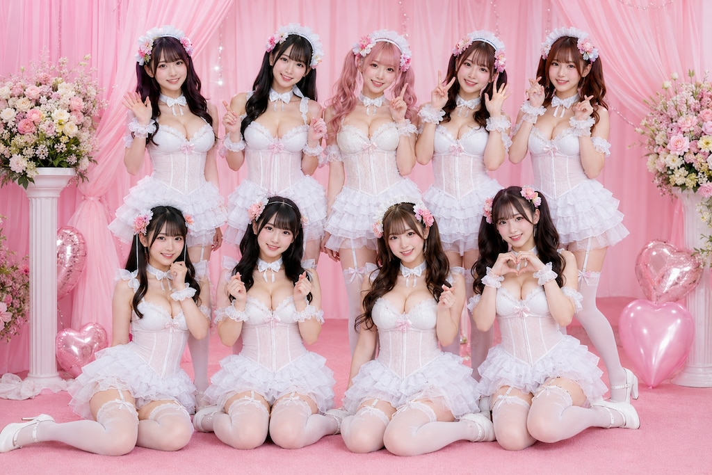 [2枚]ちょっぴりセクシーな激カワアイドル