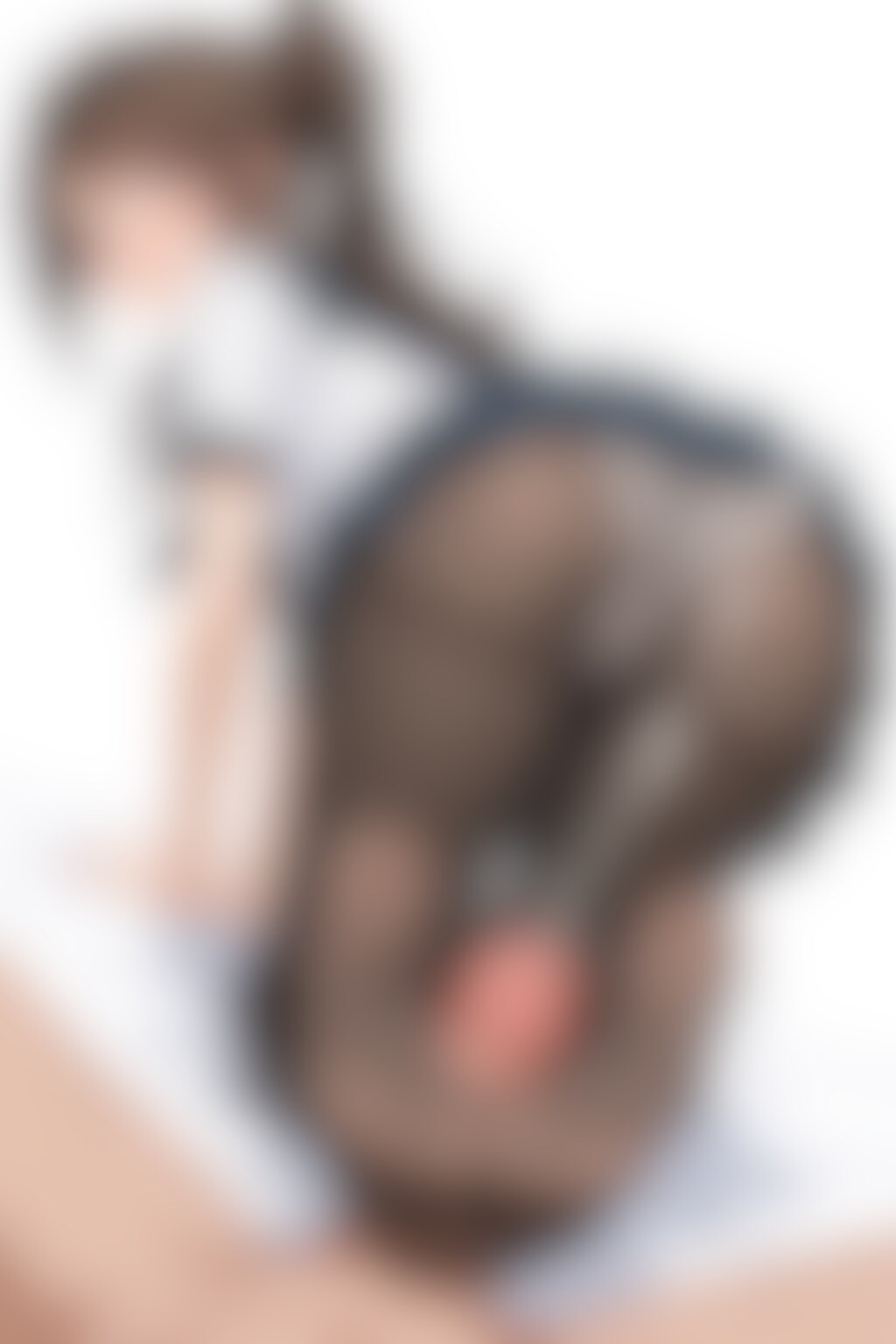 島村〇月｜セーラー服足コキ