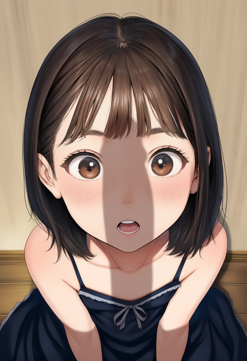 初めて見る大人チンポと射精にびっくり【無知少女のオナニー鑑賞】①