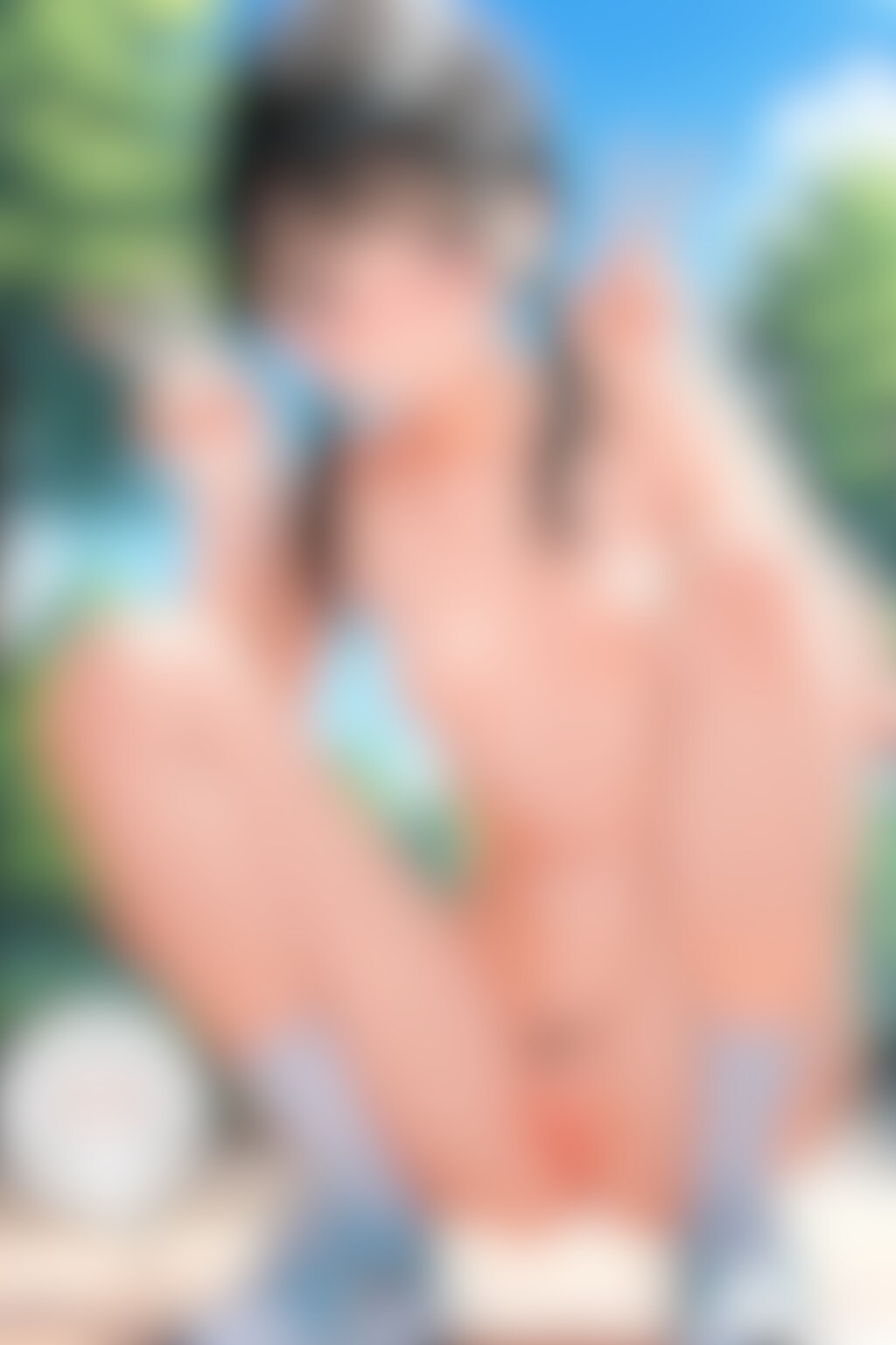 野外で露出してフェラまでしちゃう次女ちゃん🌕✨