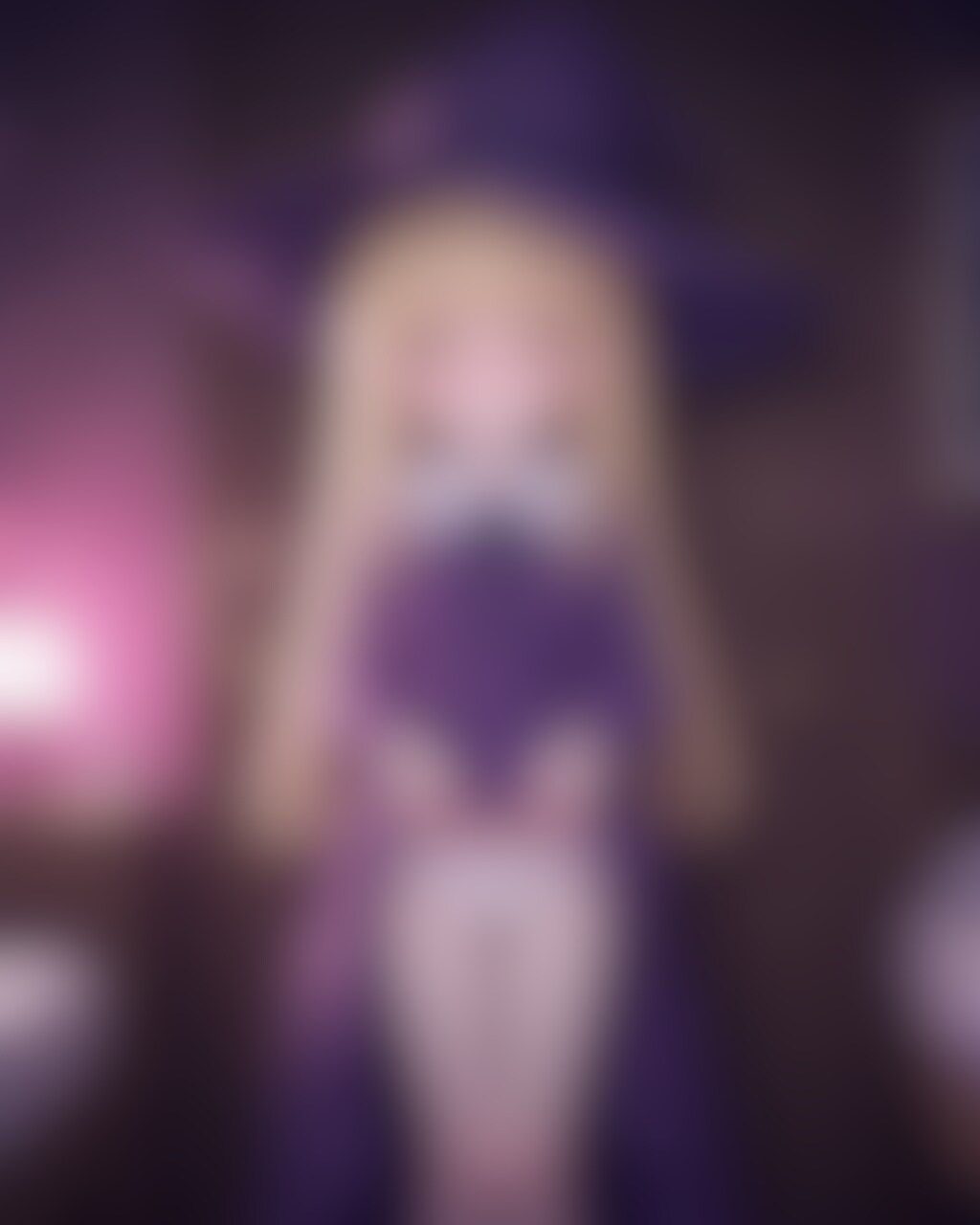 魔女ちゃんと寝室でラブラブ