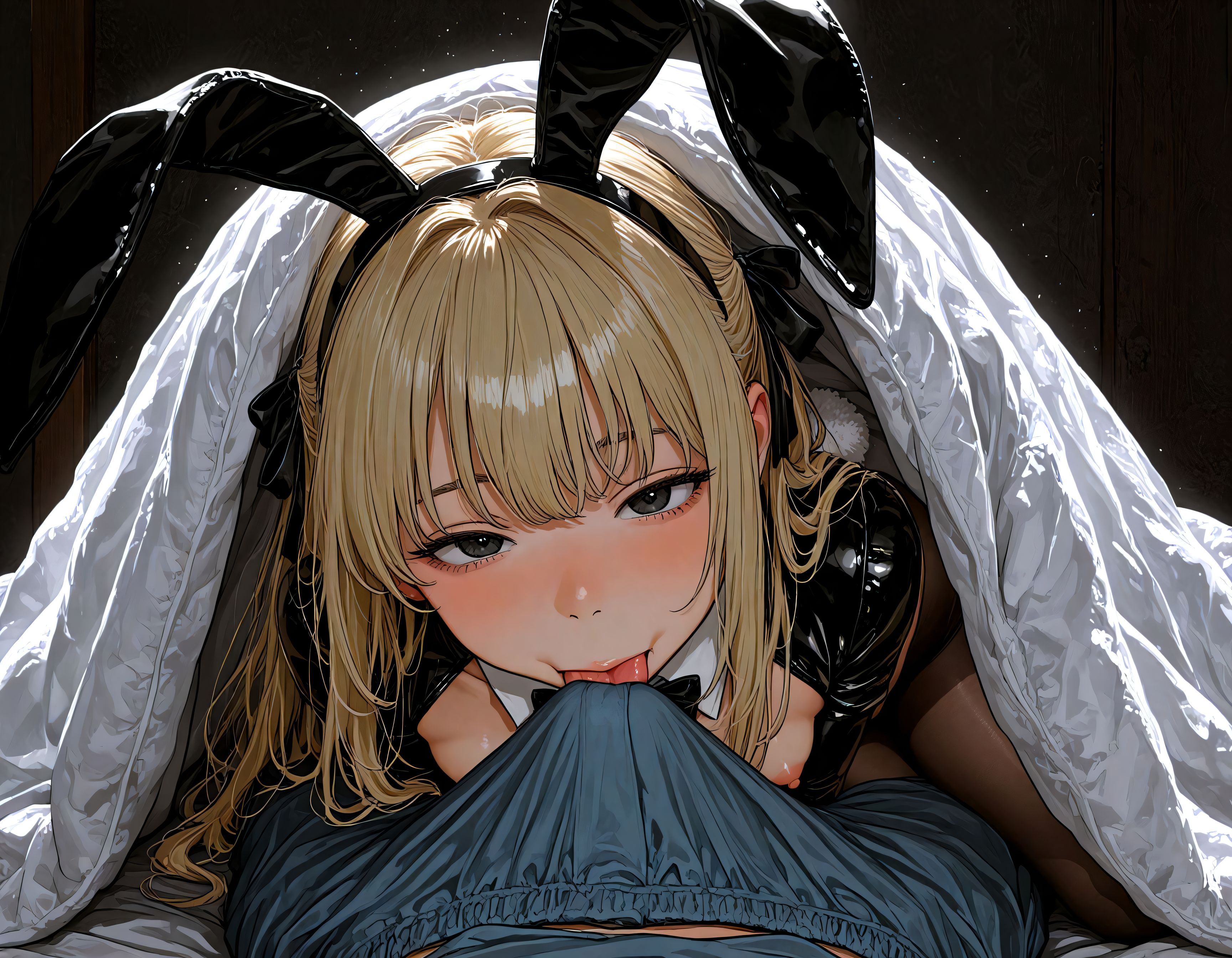 逆夜這い逆バニー