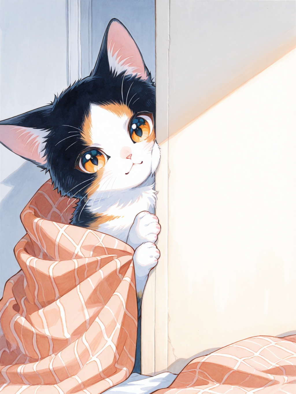 ネコのイラスト試作