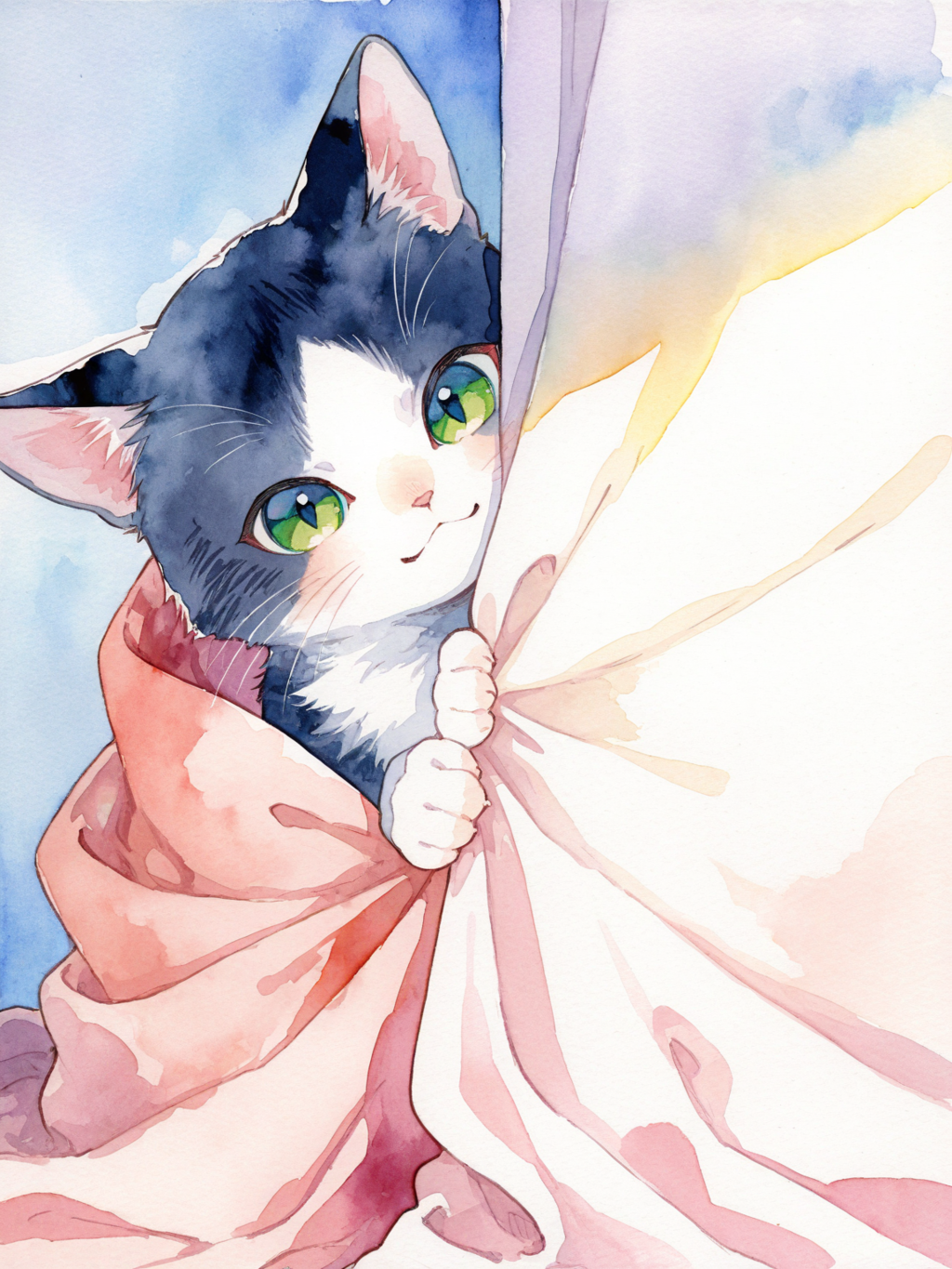 ネコのイラスト試作