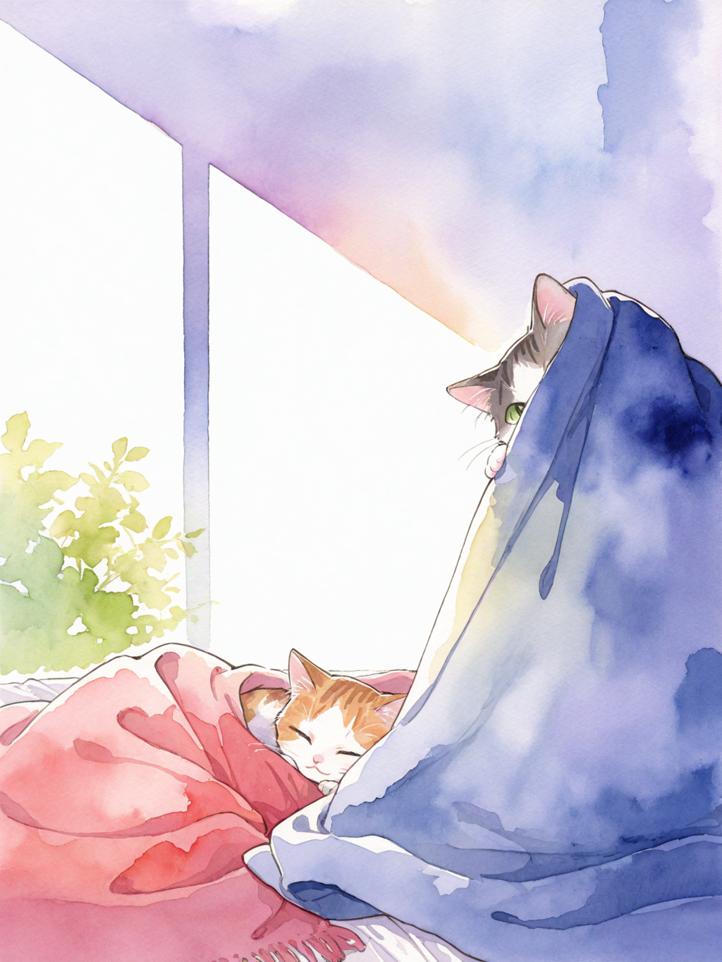 ネコのイラスト試作