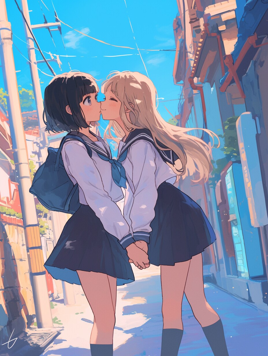 キスしたい二人のJK232～238
