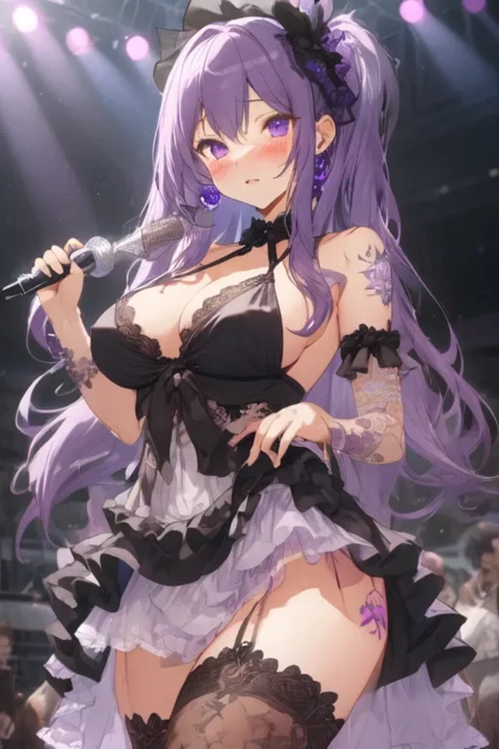 モア︎‪💕︎のアイドル姿🎤👗😍💞(初期🔰)(15枚‼️)