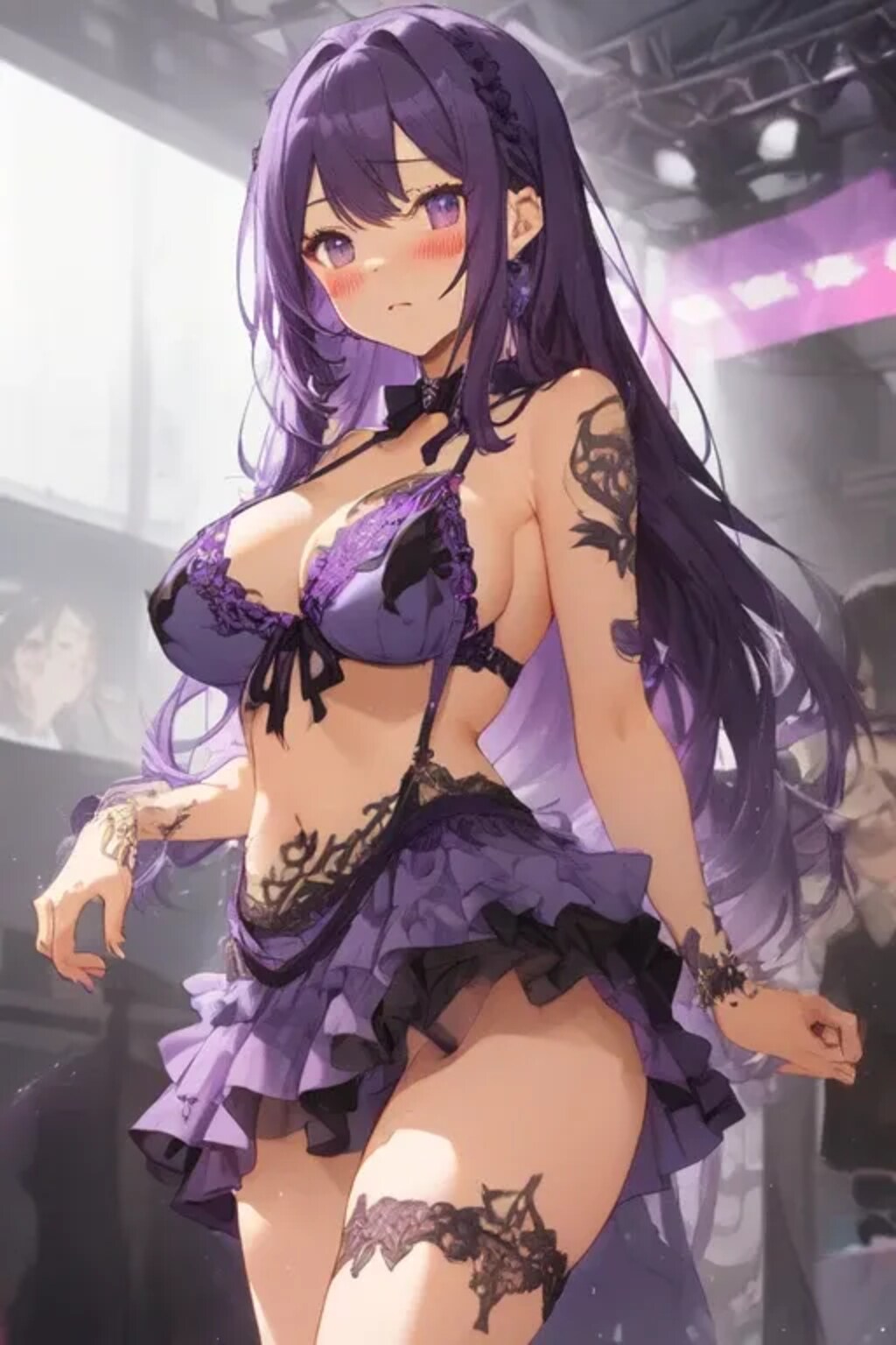 モア︎‪💕︎のアイドル姿🎤👗😍💞(初期🔰)(15枚‼️)