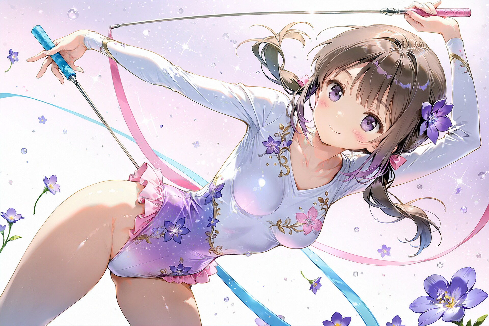 リボン二刀流な期待の新人