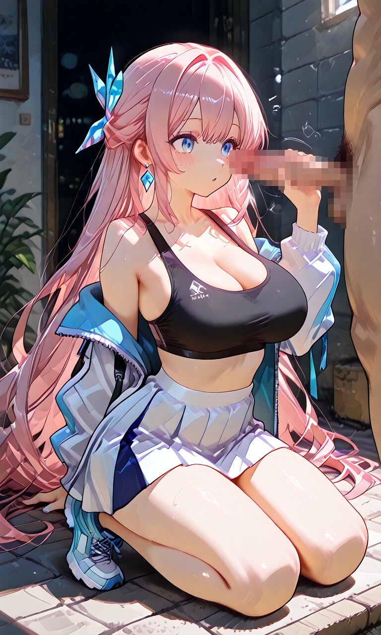 ペニスを近づけられて