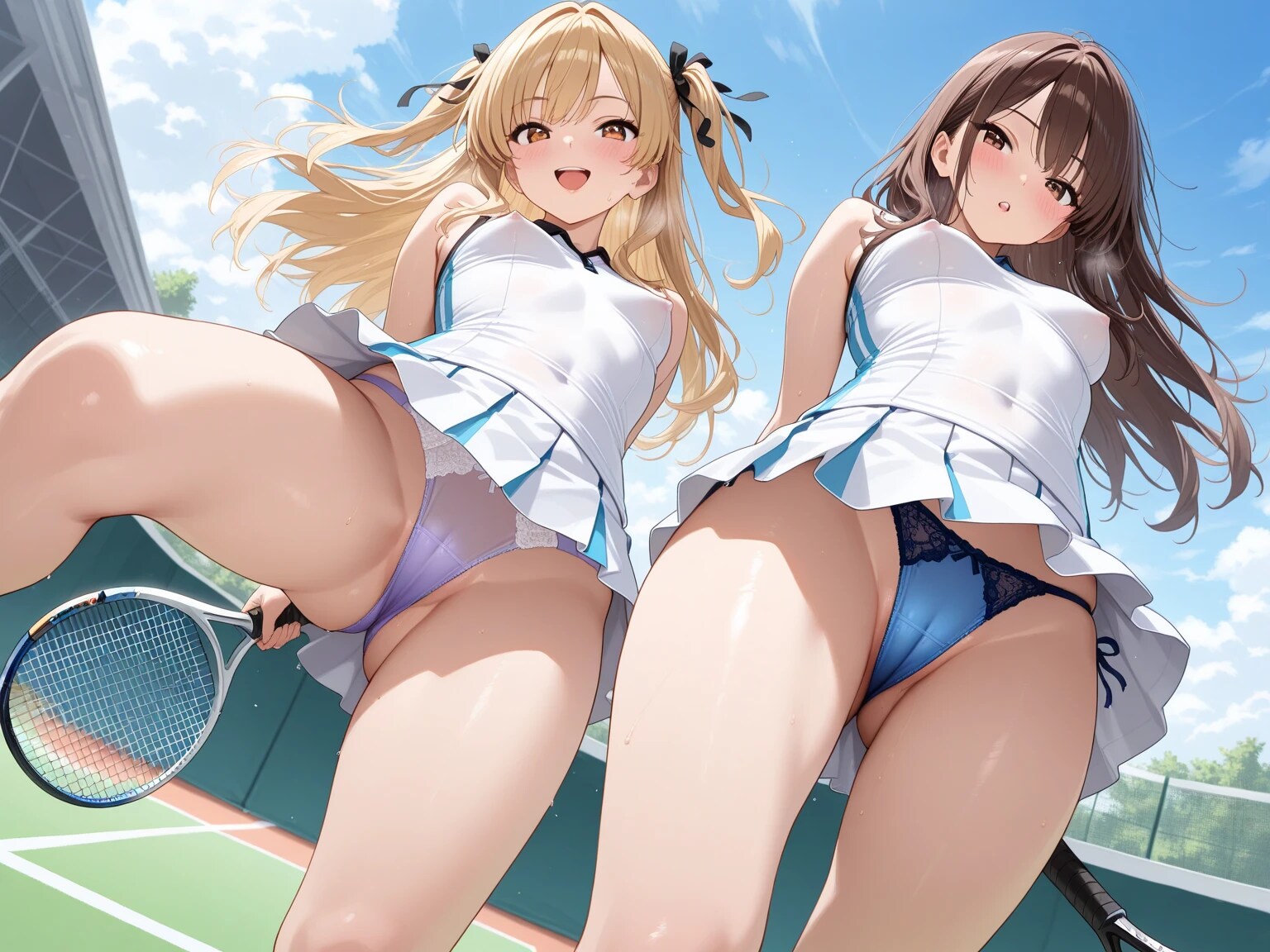 40枚:パンチラダブルス