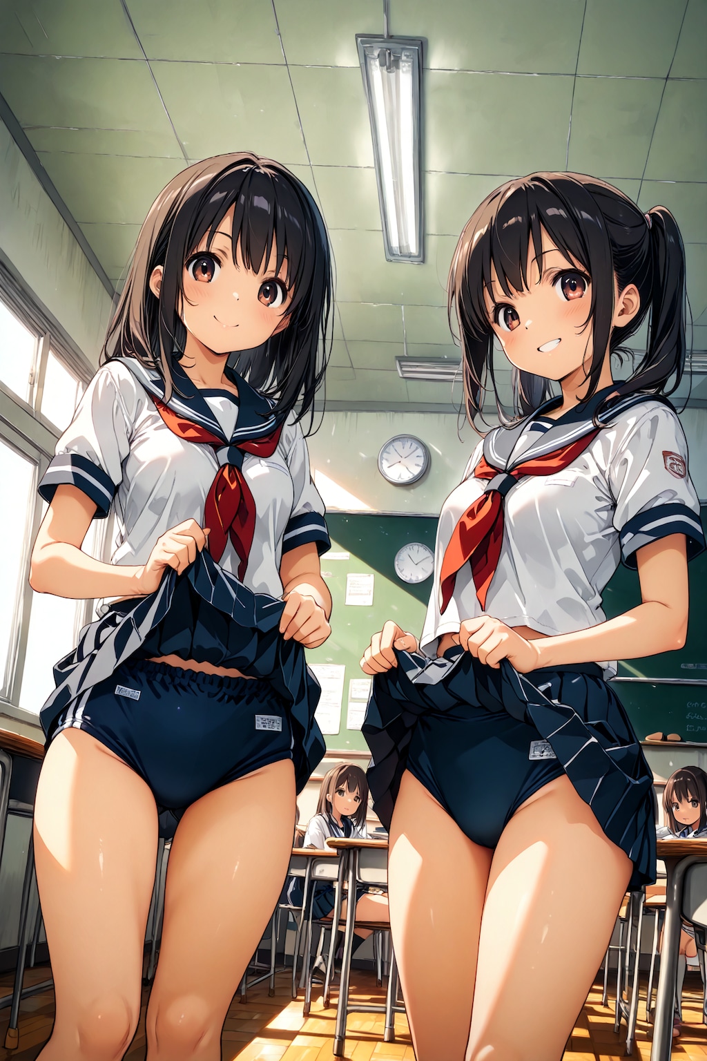 ブルマ穿いてるから平気だもん(34)