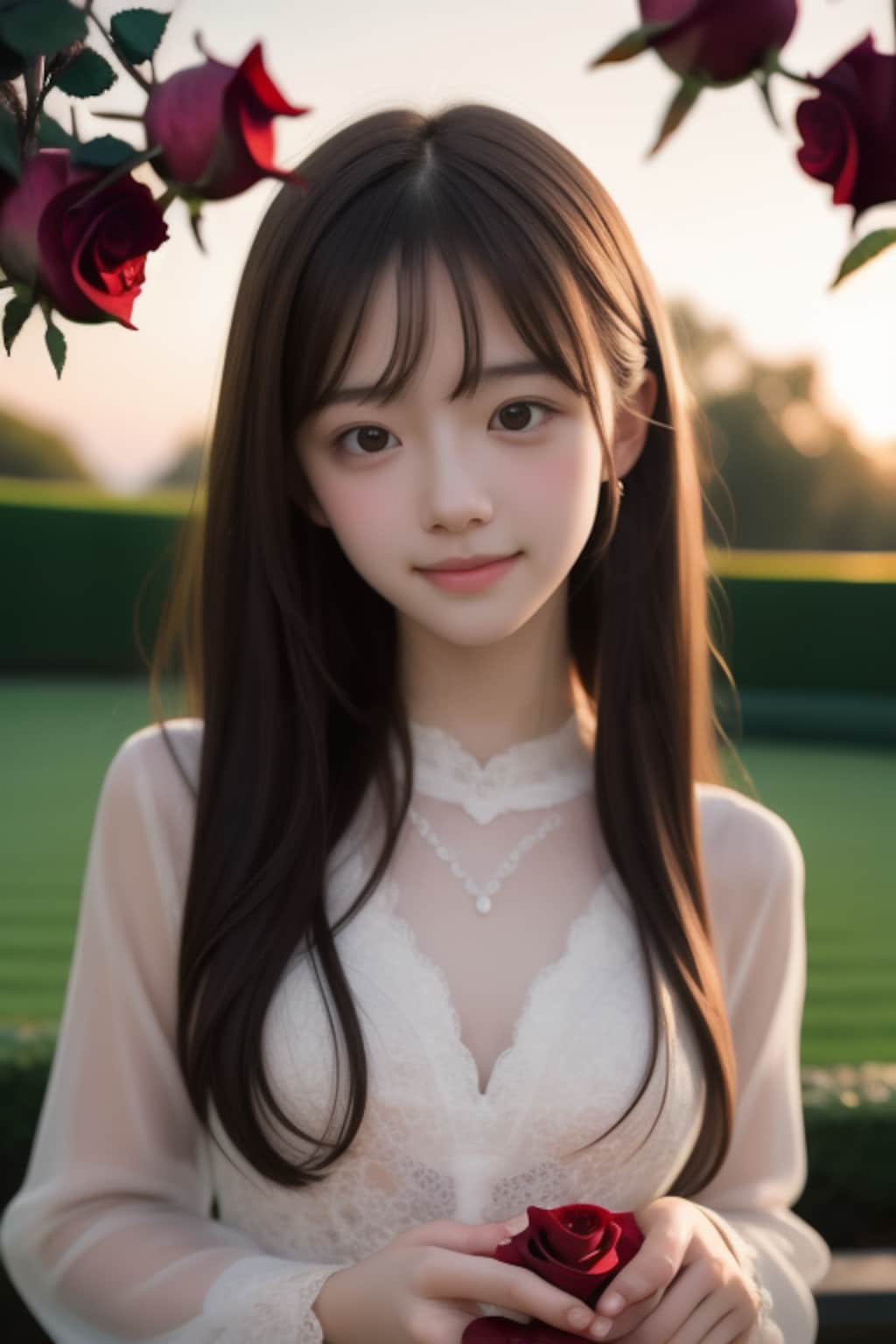 花と顔