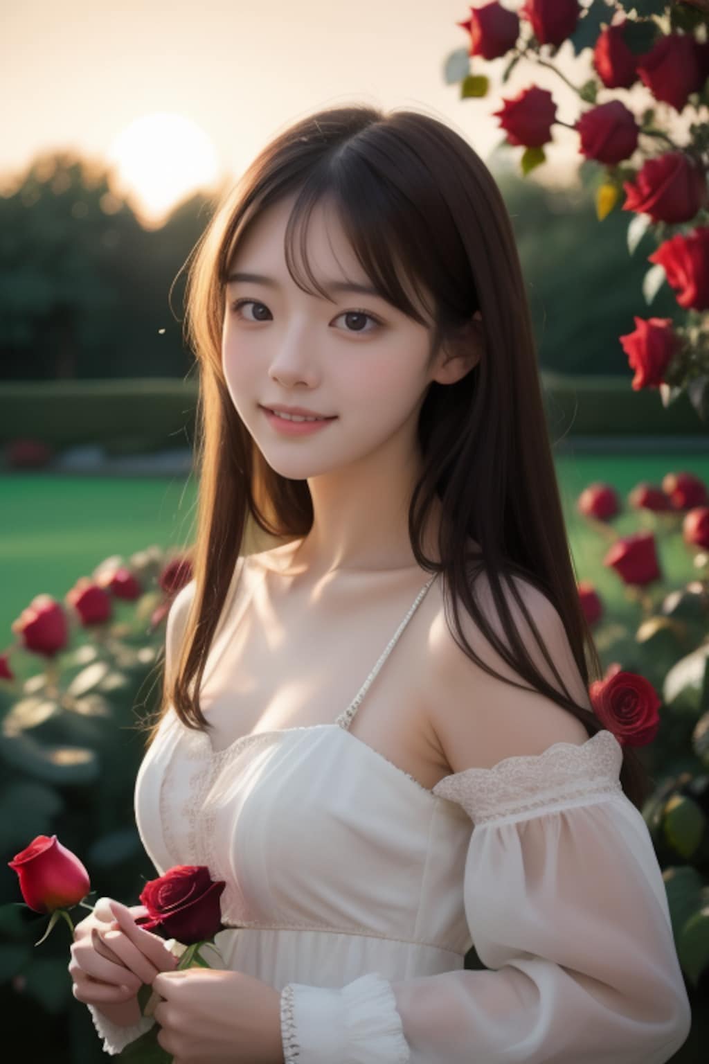 花と顔