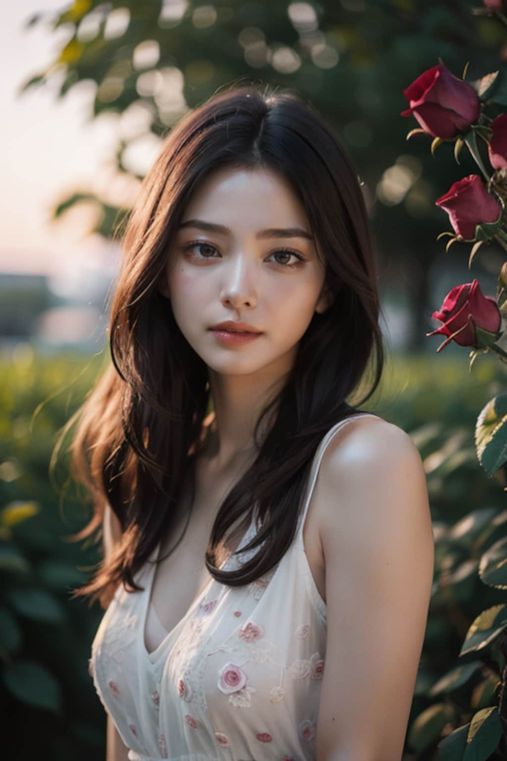 花と顔