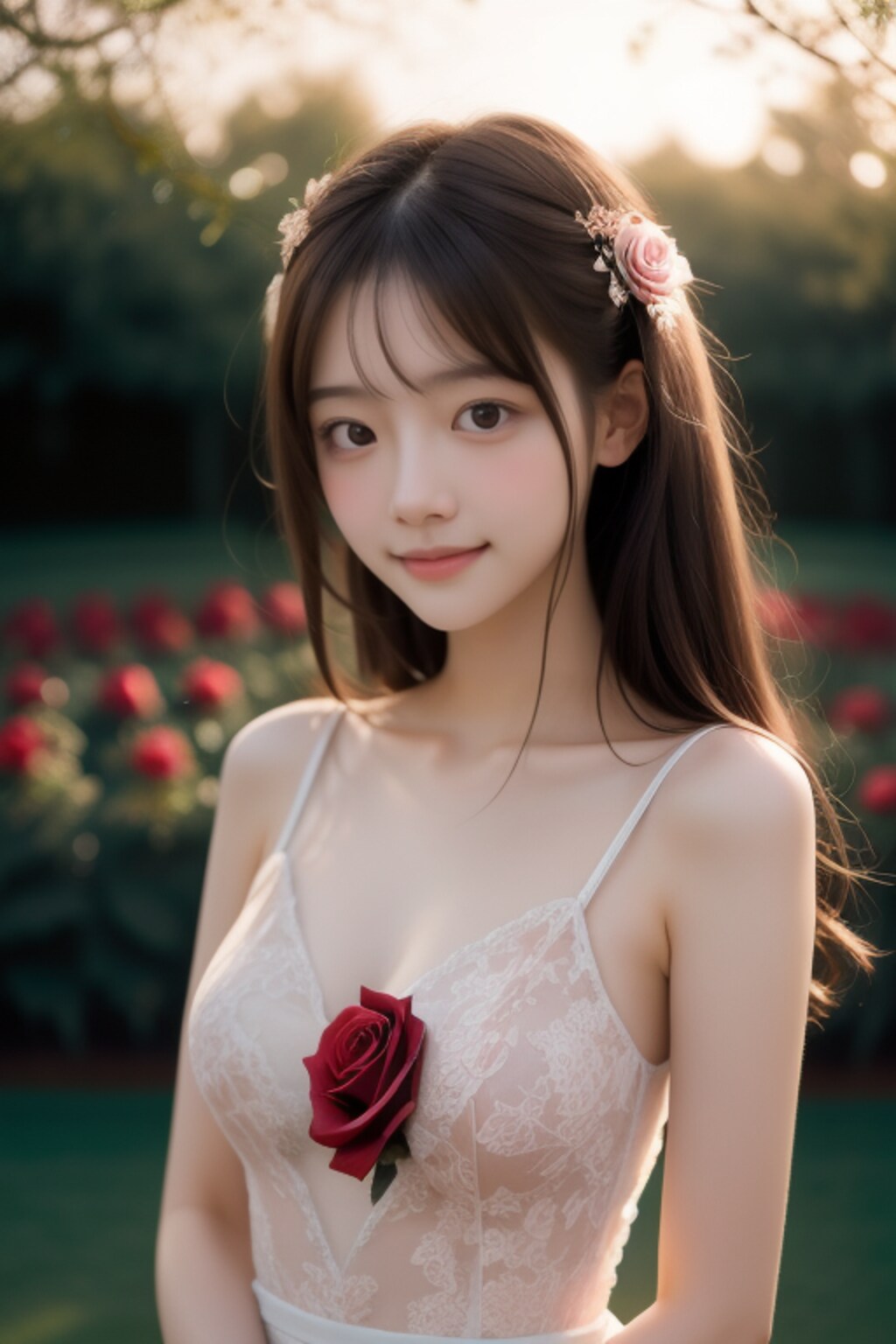 花と顔