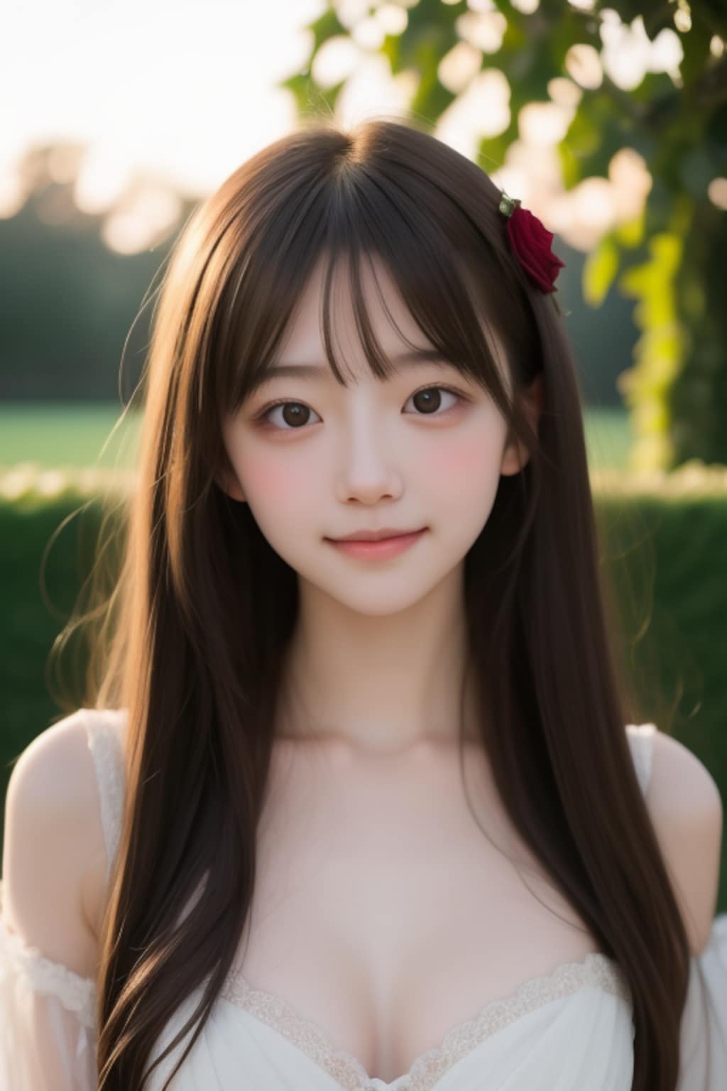 花と顔