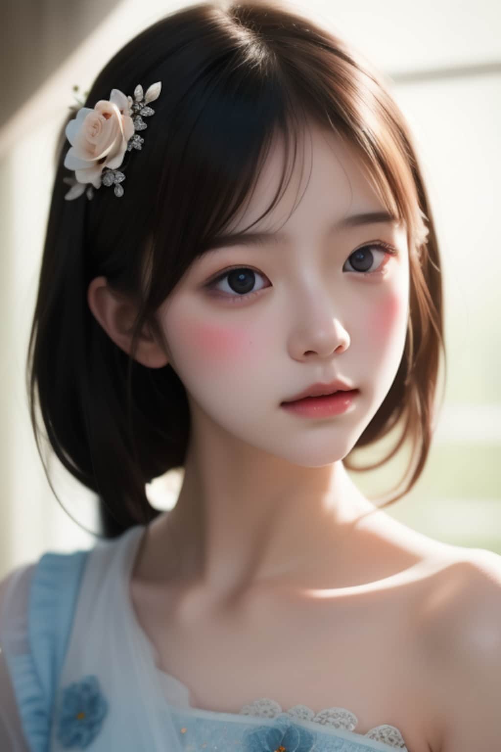 花と顔