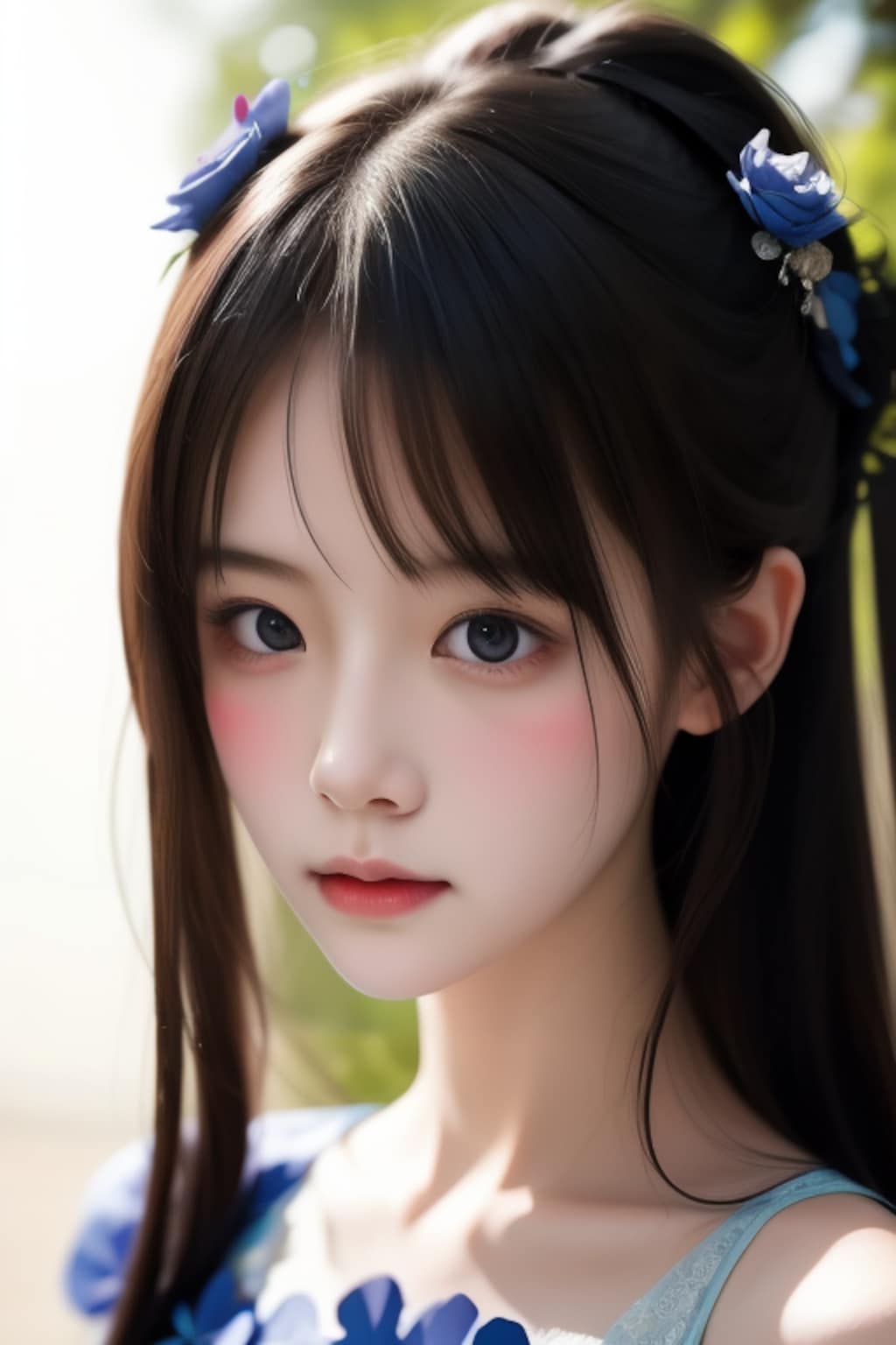 花と顔