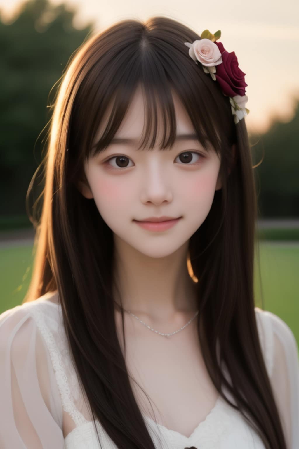 花と顔