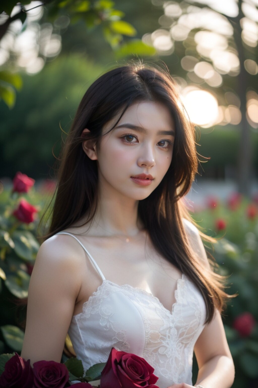 花と顔