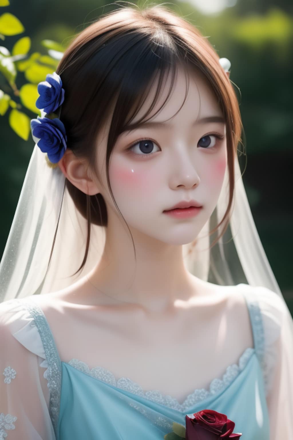 花と顔